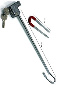 Resim Chermik Otomobil Dükkan Depo Kilidi Direksiyon Kilidi Kırılmaz Kilit 1650 