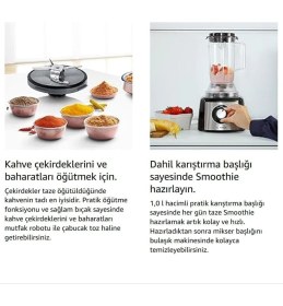 Resim Bosch Paslanmaz Çelik Mutfak Robotu ile Hamur Yoğurma ve Smoothie Hazırlama Kolaylığı 