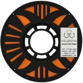 Resim Turuncu Pla Premium Filament 1.75mm 1kg 1.75mm 