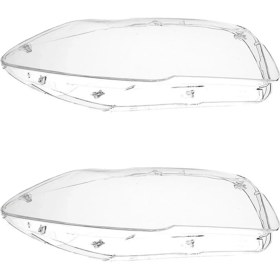 Resim Gemstone Bmw-5 Serisi F10 F18 520 523 525 535 530 2010-2014 Için 2x Araba Ön Far Başı Işık Lambası Lens Kapağı (Yurt Dışından) 