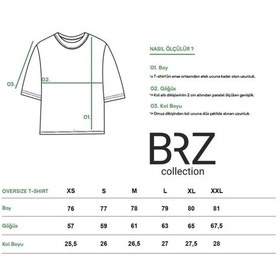 Resim Brz Collectıon Brz Collection Unisex Oversize Mustang Need Money For Mustang T-shirt Beyaz 