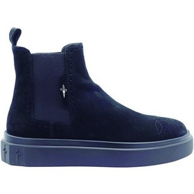 Resim C Ca999 Camoscio Black Bot Erkek Lu68405 Paciotti Men Shoe Siyah 