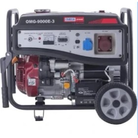 Resim Omega OMG-9000E-3 Benzinli Jeneratör Trifaze Marşlı 9 Kva 