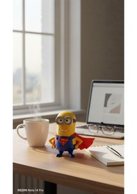 Resim Superman Minion Figür 14 Cm 