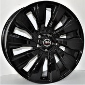 Resim R1 Wheels 22 inç 5*108 ET45 Siyah Jant Takımı (J-670) 