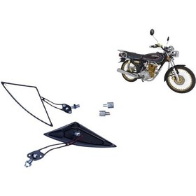 Resim Arora Cg 100 Modifiye Sport Ayna Siyah Ayna Takim 