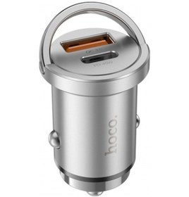 Resim Hoco Nz10 Handy Pd45w+qc3.0 Araç Şarj Başlığı Ve Type-c Kablo 