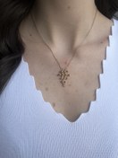 Resim Gold Şerit Kolye 