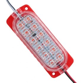 Resim Pazarcan Parlak Yanıp Sönen 24 Volt 1.2 Watt Kırmızı 2835 Modül LED 