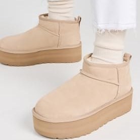 Resim UGG Klasik Ultra Mini Platform Moda ÇizmeKadın 