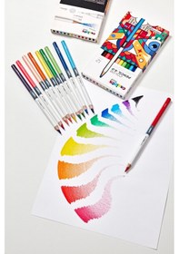 Resim Carioca Plus 4.0 Kuru Boya Kalemi 18li Renkli 