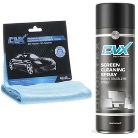 Resim Divortex Lcd Tft Led Plazma Ekran Temizleme Ve Mikrofiber Bez 