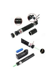 Resim Şarjlı Yeşil Lazer Pointer Kibrit Yakabilen 15000 Mv Güç 5000mw 