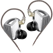 Resim KZ ZVX Dinamik Sürücü IEM Hi-Fi In Ear Monitör Kulak İçi Kulaklık (Mikrofonlu) 
