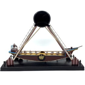 Resim Dekoratif Metal Lunapark Gondol Biblosu 