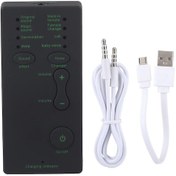 Resim Guoqıang 300mah 3.7v Ses Kartı Harici Usb Ses Disguiser 