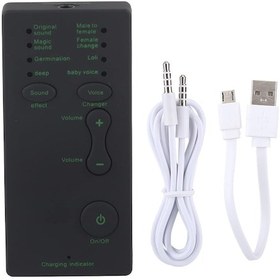 Resim Guoqıang 300mah 3.7v Ses Kartı Harici Usb Ses Disguiser 