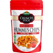 Resim CİPSAŞ Crunch Stick Domates & Soğan Aromalı Zeytinyağlı Fırınlanmış Nohut Cipsi 85g 