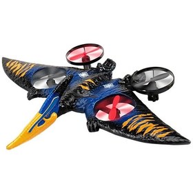 Resim Pterosaur Rc Uçak 2.4g Epp Aşınma Önleyici Köpük Ejderha Uçak Tek Tıklamayla Blue-1b Blue-1b 