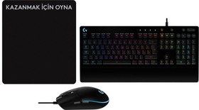 Resim Logitech G G102 Oyuncu Mouse ve G213 Oyuncu Klavyesi Seti (Mouse Pad Hediyeli) 