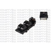 Resim Kraftvoll 04050068 Cam Açma Kapama Anahtarı Ön Sol Toyota Corolla Verso 02-07 Dörtlü 848200f030 
