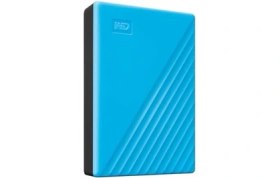 Resim Nacario Wd 4tb My Passport Taşınabilir Harici Hard Disk, Mavi, BPKJ0040BBL, Wesn 
