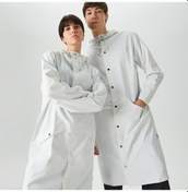 Resim Rains Longer Unisex Beyaz Yağmurluk Düz 18360 Beyaz 