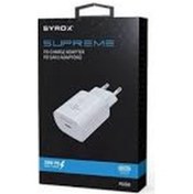 Resim SYROX SUPREME PD25B 25W TYPE-C PD SARJ ADAPTORU 