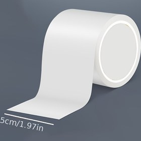 Resim 1 Adet Yüksek Sıcaklığa Dayanıklı Mutfak Conta Bandı - Tezgahlar, Lavabo, Ocak ve Pencere Aralıkları için Su Geçirmez Polyester Kendinden Yapışkanlı Şerit - Küf Önleyici, Rüzgar Geçirmez, Sızdırmazlık Sağlayan El Yırtılabilir Kalıntısız Conta Şeridi, Tezgah Koruma 