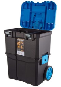 Resim Super Bag Asr 5039 Mobil Çift Katlı Takım Çantası Tekerlekli Kırmızı 