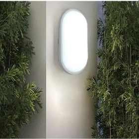 Resim Horoz Aydos 20w Oval Beyaz Led Nem Su Geçirmez Banyo Bahçe Modern Tavan Lambası Beyaz Işık Modern Tavan Lambası Beyaz 