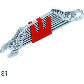 Resim İzeltaş Kombine Anahtar Takımı Kısa Boy 8'Li N11.31529 