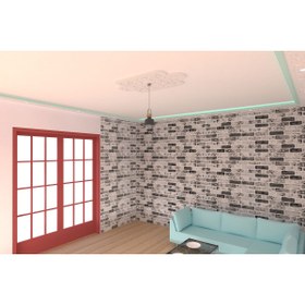 Resim MOTİFPİYER Motifpiyer Lamba Tavan Göbeği-41-dikdörtgen-56x95cm-2adet 