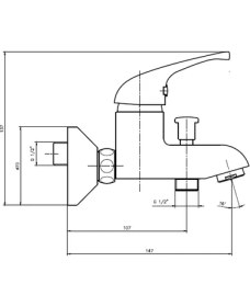 Resim Ar Allegra Banyo Bataryası 