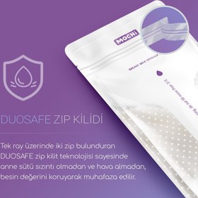 Resim Mochi Anne Sütü Saklama Poşeti 25’li (200 ml) 