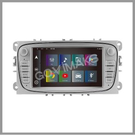 Resim FORD CONNECT-MONDEO-FOCUS OVAL GRİ 2 GB RAM 32 GB HAFIZA ANDROID MULTIMEDIA TEYP 