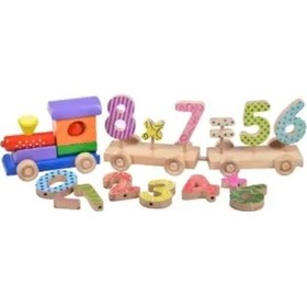Resim Wood&joy Matematik Treni 