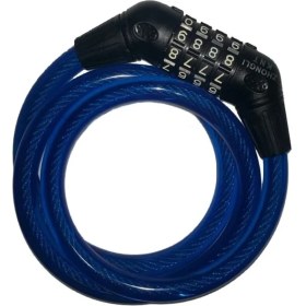 Resim Hsgl 12X120 Degişken Şifreli Halat Kilit Mavi 