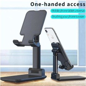 Resim Masaüstü Katlanabilir Uzatmalı Telefon Tutucu Stand 2 Kademeli Uz 