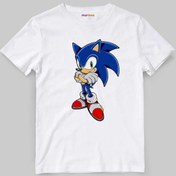 Resim Morinna İm Kirpi Sonic Baskılı Unisex Çocuk Tişört T-shirt Mr-25 
