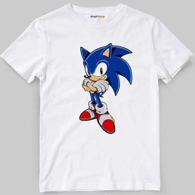 Resim Morinna İm Kirpi Sonic Baskılı Unisex Çocuk Tişört T-shirt Mr-25 