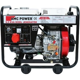 Resim Amc Power 6.5 Kva 380 V Dizel Jeneratör 