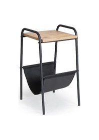 Resim Pafu Dergilikli Metal Yan Sehpa 