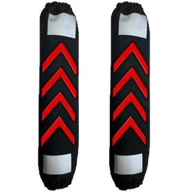 Resim Skm Refletörlü Ok Kırmızı 29 X 7 Cm Amortisör Kılıfı 