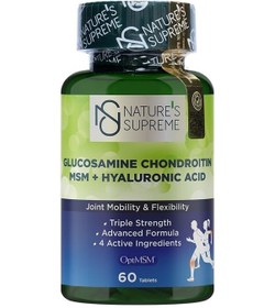 Resim Nature's Supreme Glucosamine Chondroitin Msm + Hyaluronic Acid 60 