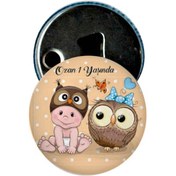 Resim Famous Bebek Şekeri Magnet Bebek Mevlüt Hediyelik Isimli Kapak Açacak (434856221) 