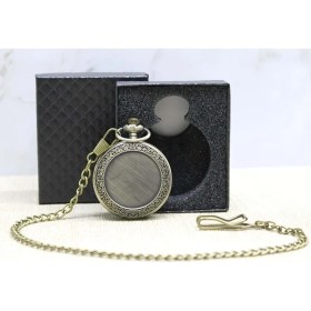 Resim Kuzey Tacı Özel Kutulu Baskıya Uygun Antik Köstekli Saat Özel Tasarım Vip 