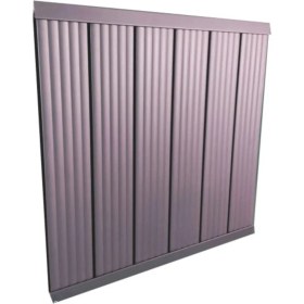 Resim EuroStar Alüminyum Panel Radyatör Ekol 600X1500 Ral 7016 Antrasit Gri 