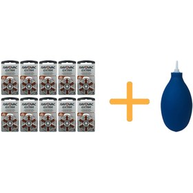 Resim Rayovac Extra 312 No Işitme Cihazı Pili (10 Paket X 6= 60 Adet) + 