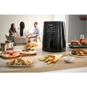 Resim Bosch MAF240B0 Serie 2 Air Fryer Sıcak Hava Fritözü Siyah 